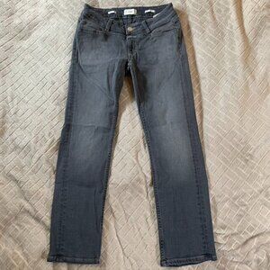 Closed Womens 26 Denim Jeans Dark Gray Skinny Ankle Low Rise Stretch Organic